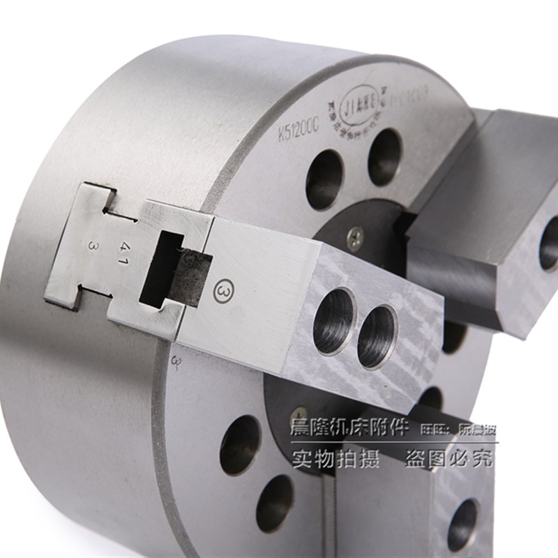瓦房店三爪楔式动力气动液压卡盘K51 160C 200C 250 C 315C 400C