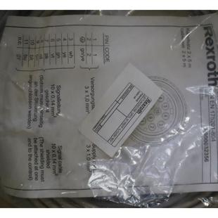 12POL 德国5力士乐REXOTH N1GHC1REFF L=2XMBG 插头 R900032356