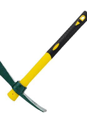 户外多功镐小洋镐能锄头全钢十字挖笋OQB头神器挖桩土镐树根工具