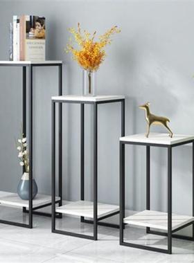 花架北子欧室家用雅阳台装饰置物架铁艺客厅简约内UHK花盆多层挂