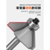 k45度斜角刀木工铣刀修边机雕刻机t刀头45修度角刀倒kt7号仓1边刀