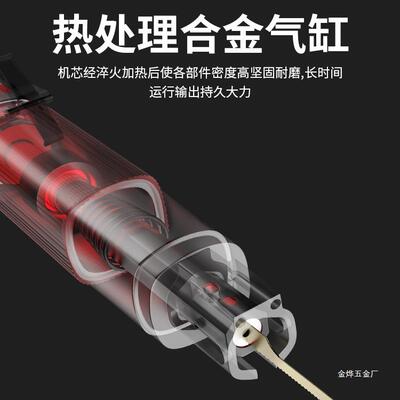 台湾圣耐尔刺动往复锉锉刀修边气PLE去毛气锯汽动锯磨挫往复式打