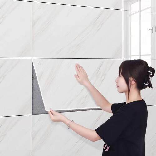 仿瓷砖贴自粘3美钰家具d墙面墙装饰遮丑墙板墙防水防纸纸潮卫生间