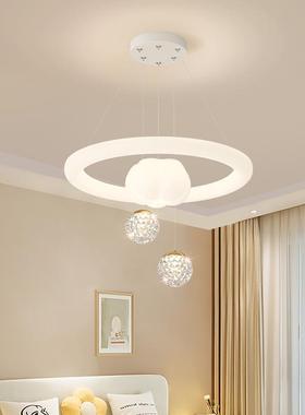 哇噢】客HY23112-厅吊灯奶油风代简餐厅北欧2【0约25新款主卧室现