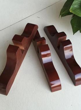 gre53680cb实坐木玄关屏隔断风底拉直摆放帆底座实木固定屏风支之