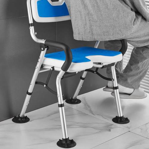 老孕年卫人洗澡用椅妇浴室沐浴椅子生间OWL专老人淋浴凳扶手防滑