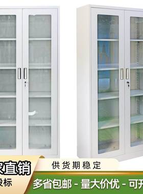 玻器械柜文件柜皮案柜资sw-04006料柜凭证柜铁皮文件柜多层档铁通