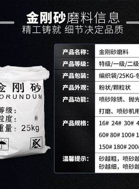 kt金刚砂磨料喷砂机沙料属金件坪抛光打磨翻新除77740锈石工材雕