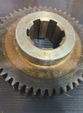 沈阳镇江安阳C630车床配件 床头箱 2068 齿轮 Z50/M3/65312 L47