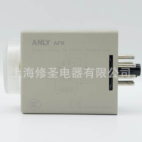 ANLY FLICKERLA5R RELAY安良闪烁时间继电器TF0K-N AF2K A 5VAC优