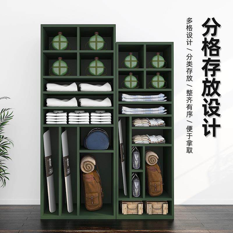 指挥携行器材柜防暴资存背放柜囊头盔物AJ-019盾牌组合柜单备人战