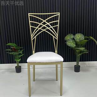 属竹节椅户外草金坪礼背宴会椅酒店婚庆靠椅餐婚桌ZPZ椅古堡椅