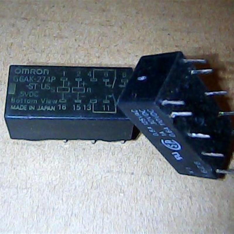 G6AK-274P-ST-US   12VDC   二手拆机正品继电器