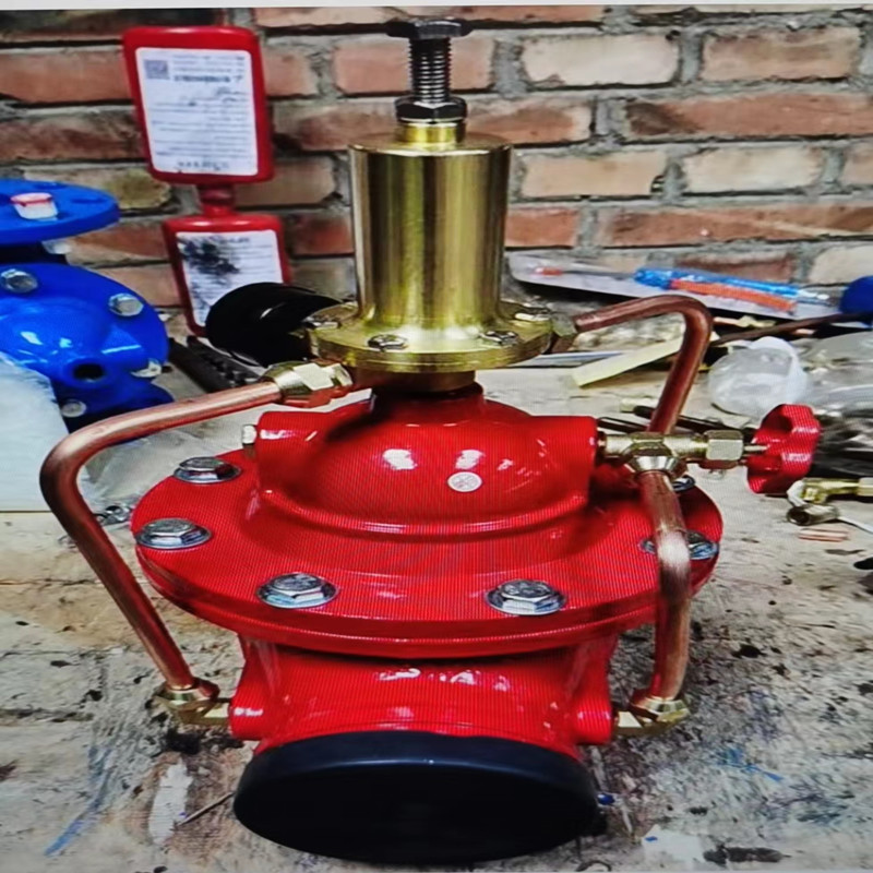 沟槽持压泄压阀G500X 沟槽持压泄压阀 消防沟槽泄压阀DN80100 150