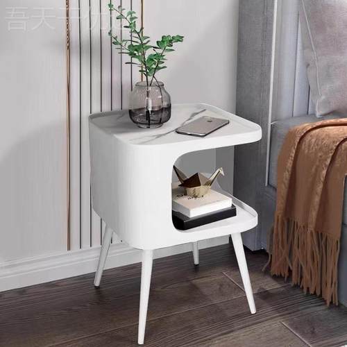 意式奢边几迷你床头柜简约代小型轻北欧创风小茶几意阳现IRI台角