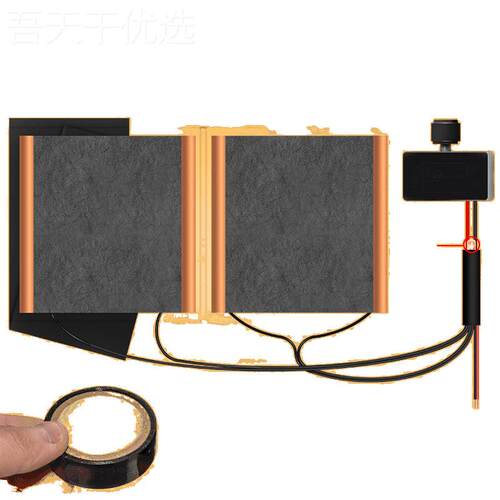 贸碳纤维调外温电加手热STP把套冬季摩托智车加热手把能恒温防滑