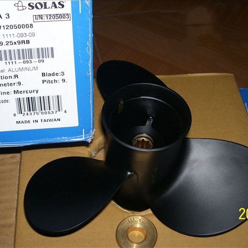 水星2冲9.9-15匹船外机螺旋桨10寸螺距8个键槽 台湾SOLAS正品