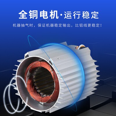 祈工旋片真空泵实验室空调抽气泵 双极真空泵 2XZ-1 2XZ--4双级泵