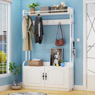 衣帽架鞋 组合一体家落用客玄GBM厅关置柜物架地卧室多功能简约挂