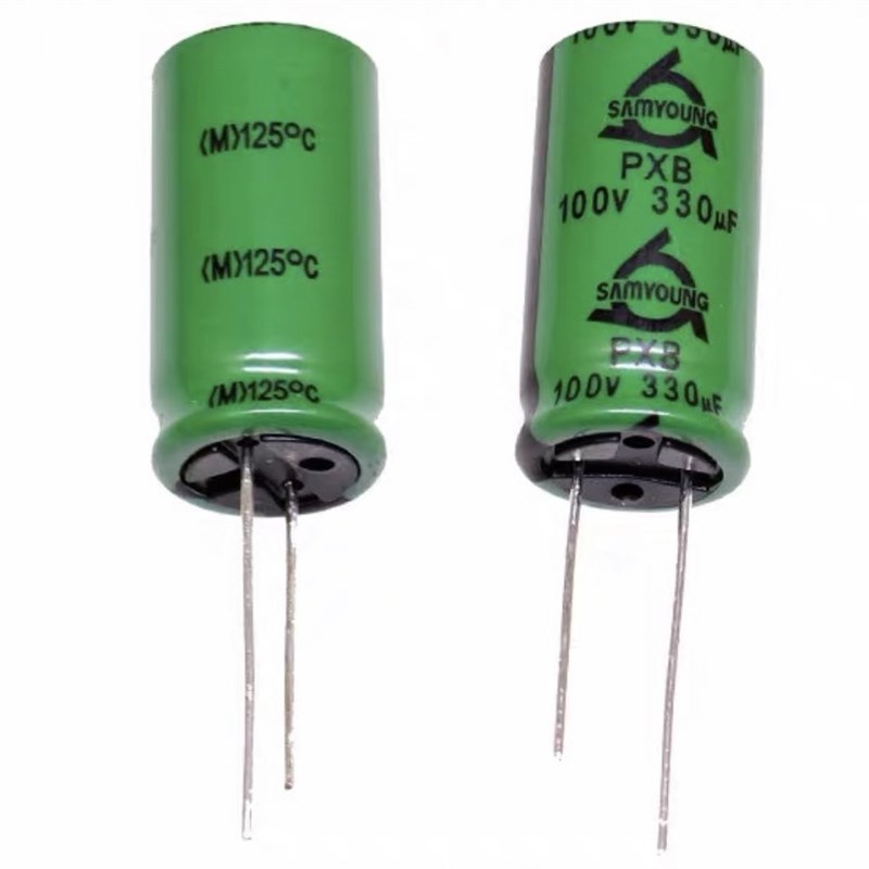 SAMYOUNG 进口电解电容 100v330uf 16*31.5 三莹PXB 耐高温125度