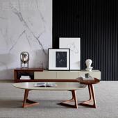 意电极简轻奢烤漆伸缩电SUH视柜几式 组合现代简约地柜小茶户型视