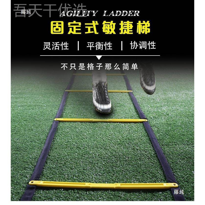 足训球练材步伐篮球练训跆拳道体能格YQG子绳器梯软梯跳格梯敏捷