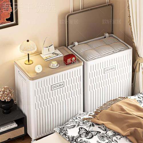 kt翻盖收纳箱纳大容收纳玩筐娃娃3063具收桶积木杂物储物整量理神