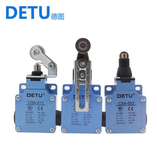限位微动开关CSA 031 012 021 071带钢轮 003 德图防水行程开关