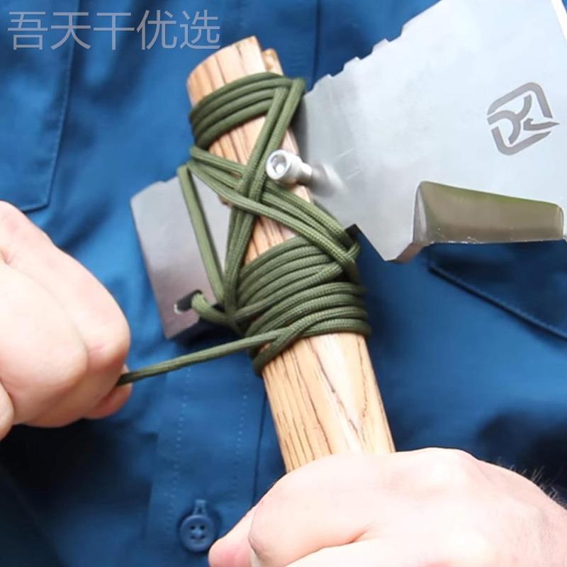 Kec露ker多功能KLAX-01可拆卸组装户斧头劈柴砍树防身营l地外斧营