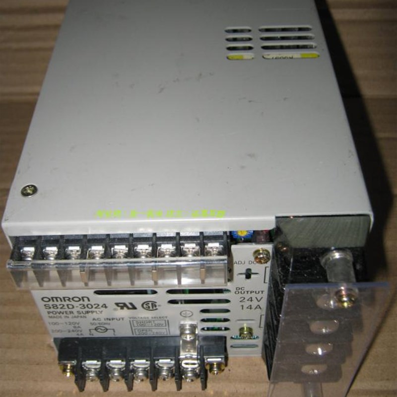 日本OMRON S82D-3024 开关电源 300W 24V14A电源