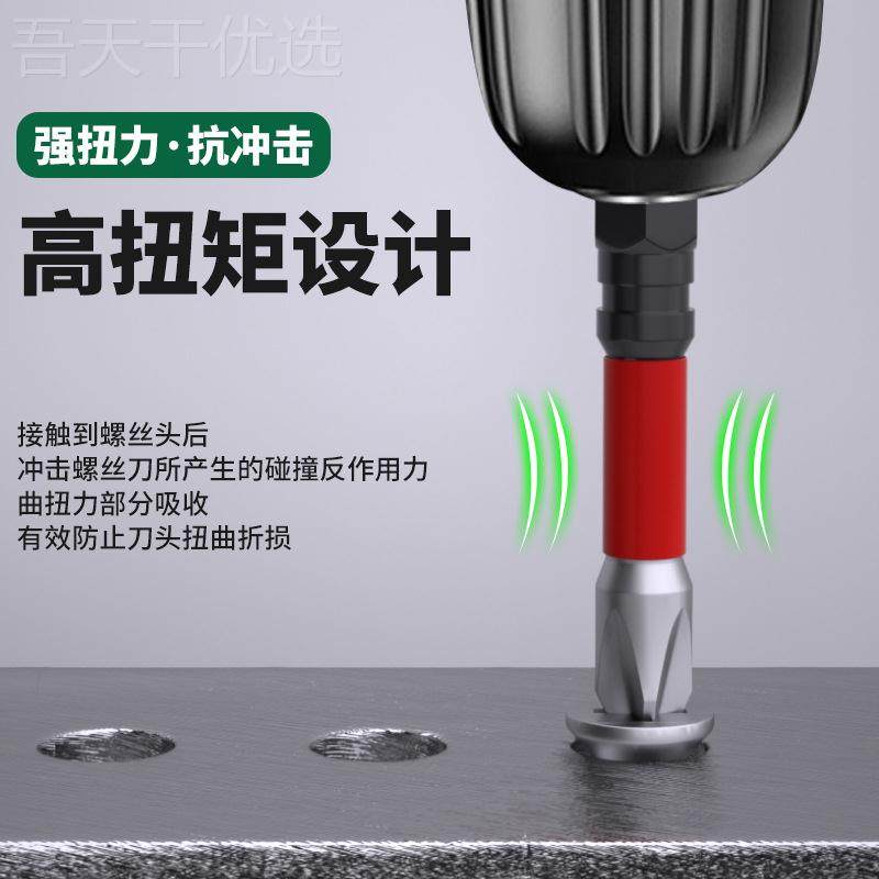 MXV彩电虹胶套批头套装42合1魔盒动螺磁装丝刀套手电钻强起子