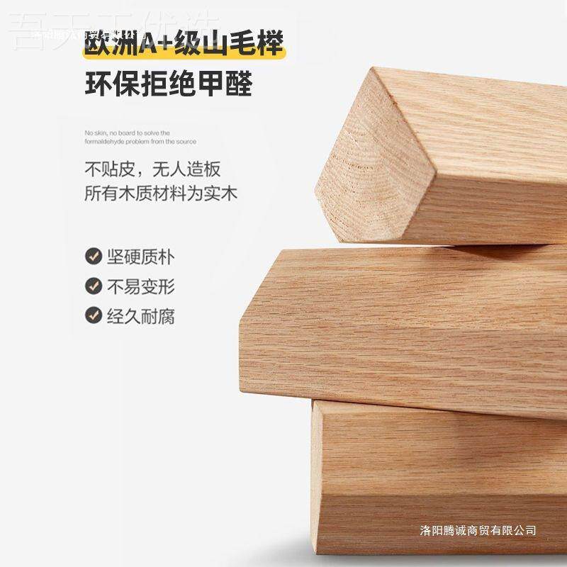 AOK榉儿童床婴小儿木床拼接带护栏男孩女孩实床木加宽床拼接床边