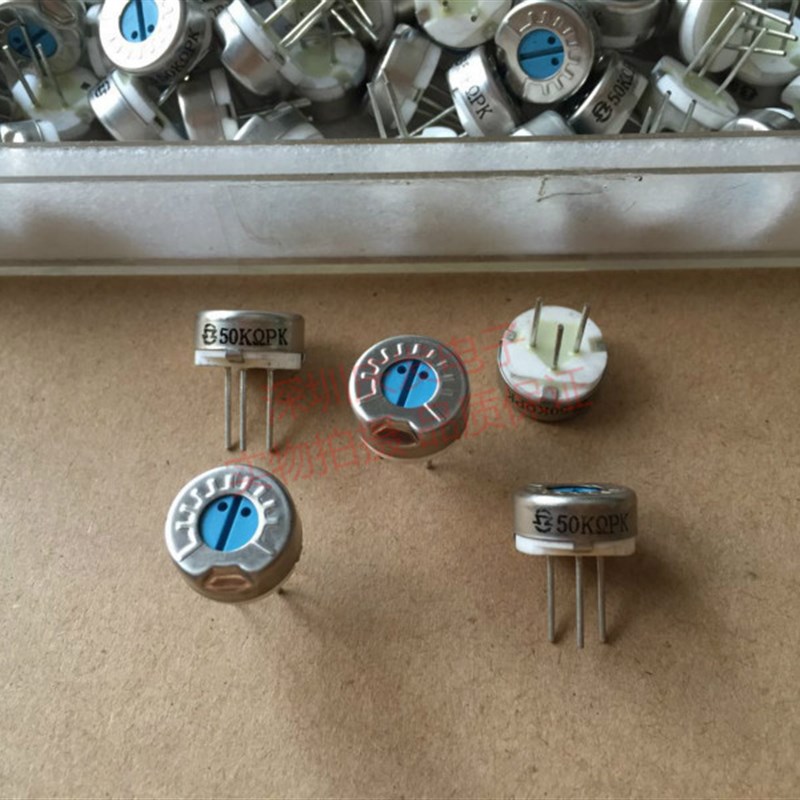 50K RJ13 电位器 精密微调 电位器 可调电阻 50K 卧式直插3脚