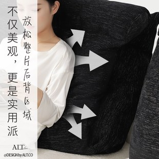 无床头靠垫直接靠墙高级感床上看书大靠背垫榻榻米靠枕软包可拆洗