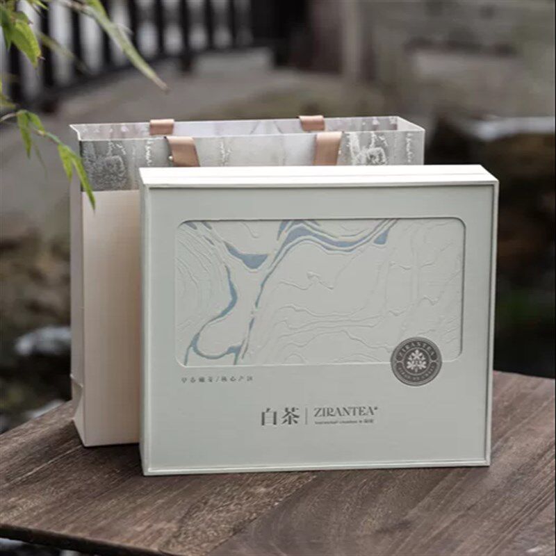 安吉白茶专包装盒空礼盒福鼎靖安白茶通用茶叶礼空盒包装图片
