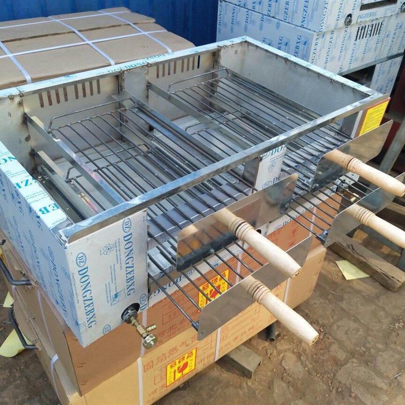 超大容量 燃气四抽屉 烙烤炉 烧饼炉 火烧炉 肉夹馍炉 烧饼炉子