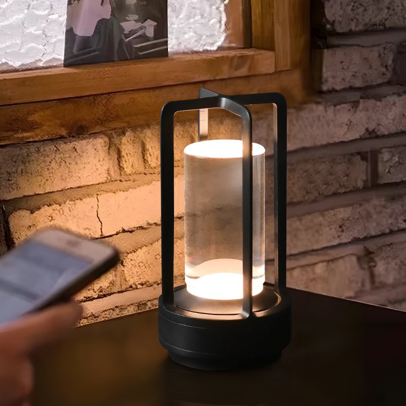 西吧台吧酒桌氛围灯复古工业风咖啡厅充电露营床头台灯