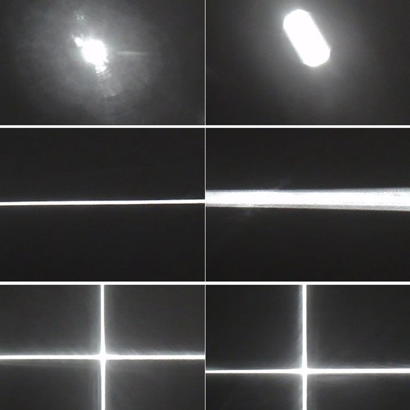 940nm近红外点状激光发射器点光源探头一字线激光模组红外线十字