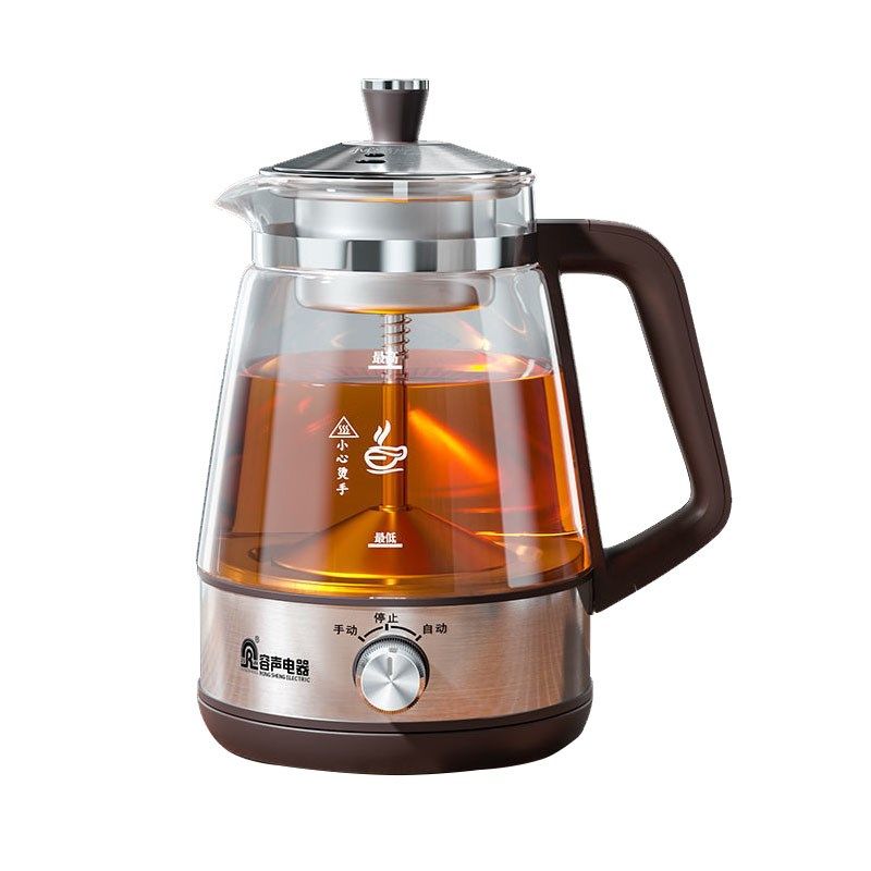 容声煮茶器全自动蒸汽煮茶壶黑茶普洱玻璃蒸茶壶保温茶壶养生壶
