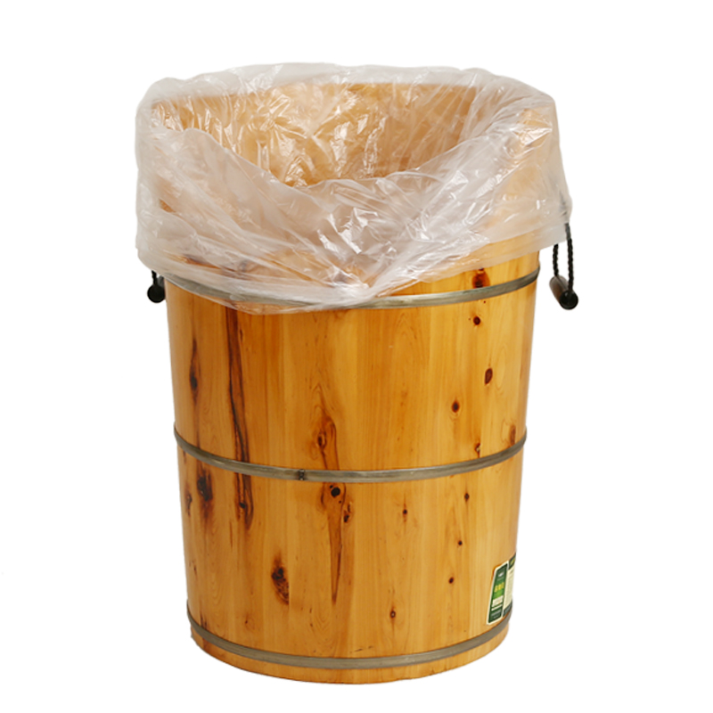 一次性足疗袋足疗盆膜熏蒸桶袋子足浴木桶袋木桶泡脚袋加大型高桶