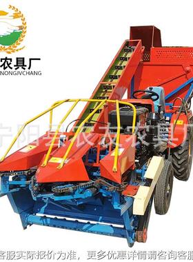 2行玉米扒皮收获机背负仓玉获米收LUI割台自式动卸粮掰玉米棒子机