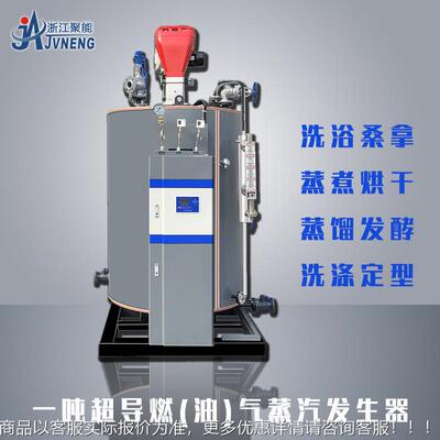蒸江聚能超导1吨燃浙油气汽发生器 1000K蒸LSW1-0.0G免报检不结水