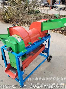 新款家用加厚EVY米多功能脱粒 玉大豆高粱机谷脱粒苞机 小型打谷