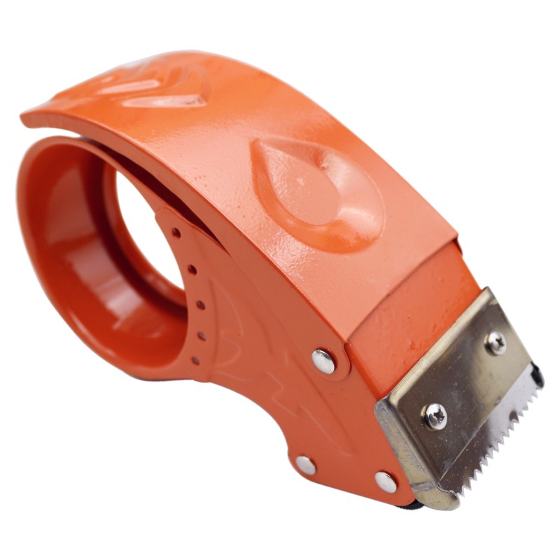 不锈钢透明胶带切割器加长型打包器48mm胶带纸布夹机封箱器4.8cm