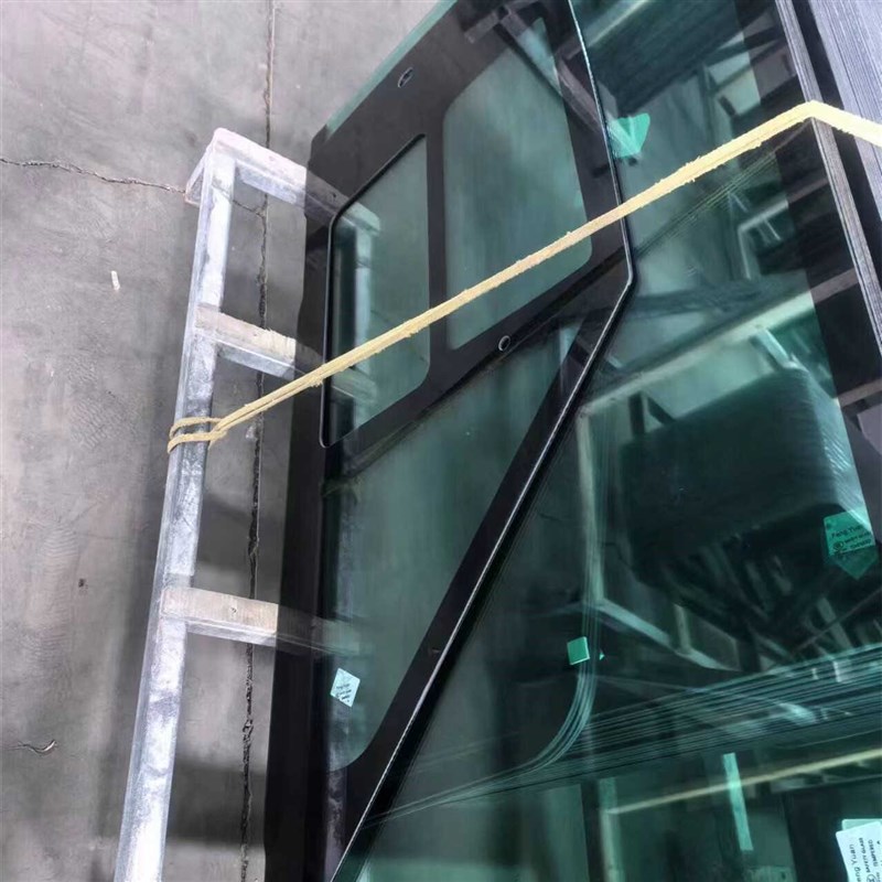 徐工XE75G新款国四挖掘机玻璃前挡风车门后挡右臂天窗玻璃