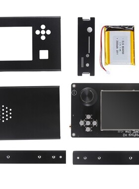 PORTAPACK H2 + HACKRF One控制 SDR收音机 H2屏幕和铝合金外壳