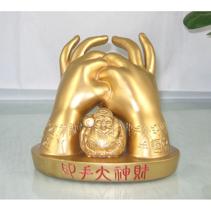 李居明吉祥物  [横财就手] 大黑天财神大印手 大黑天财神