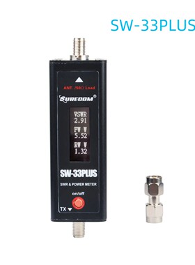 SURECOM SW33 SW-33PLUS Mini小型VHF/UHF功率表驻波表125-525Mhz