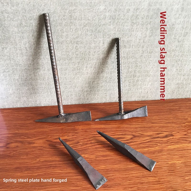 多功能电焊锤敲渣锤小铁锤安全锤焊渣锤除锈锤焊工锤榔头尖头锤子