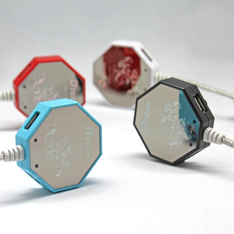 USB2.0分线器1分4集线器USB一分四吸铁石功能USB扩展器高速传输